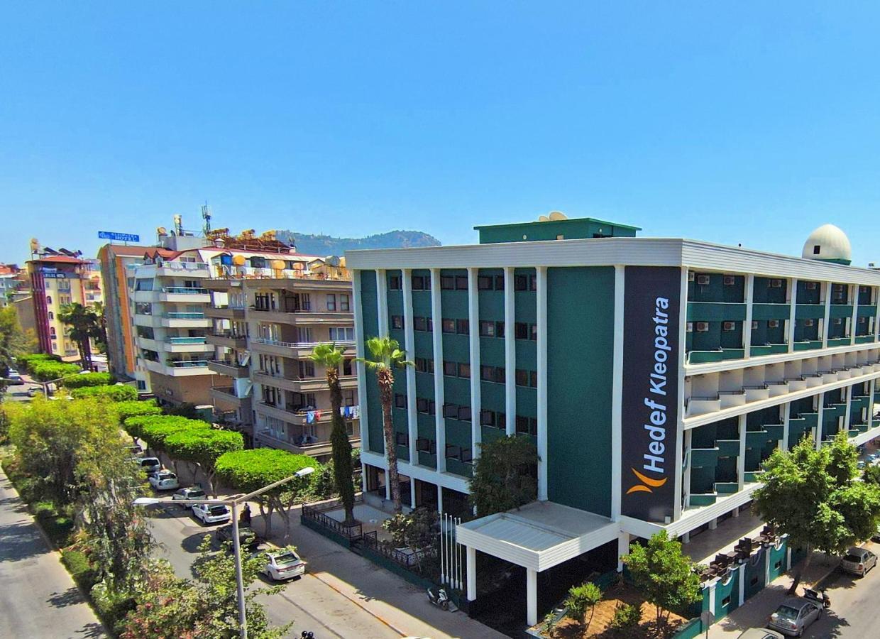 Hedef Kleopatra Otel Alanya Kültér fotó